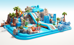 Inflated Water Park